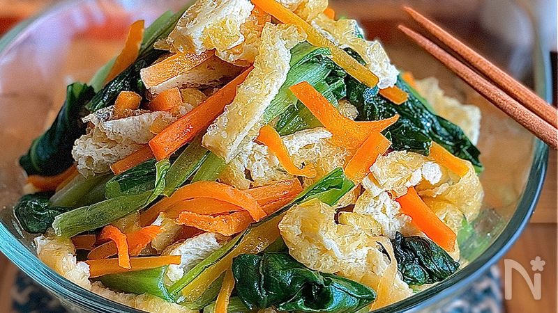 基本からアレンジまで！思わずつくりたくなる「お弁当 おかず 小松菜 油揚げ」のレシピ集クックパッド