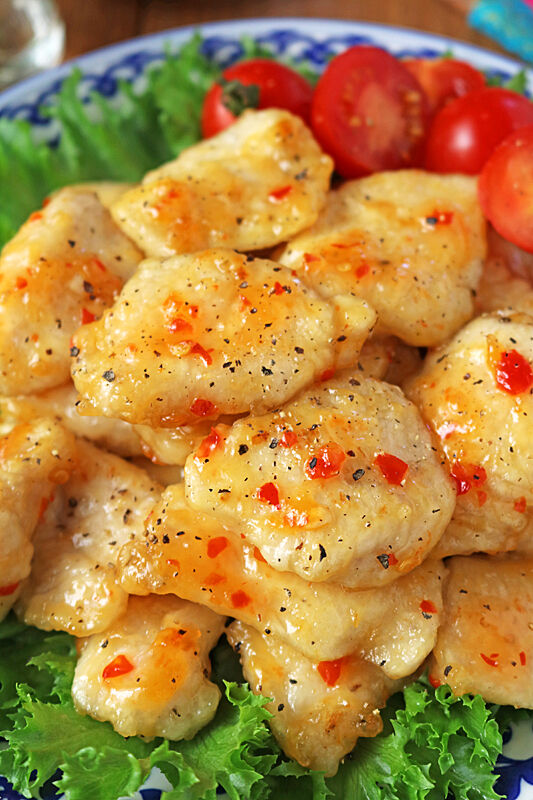 スイートチリマヨチキン 悪魔的な旨さ♡ピリッとやみつき