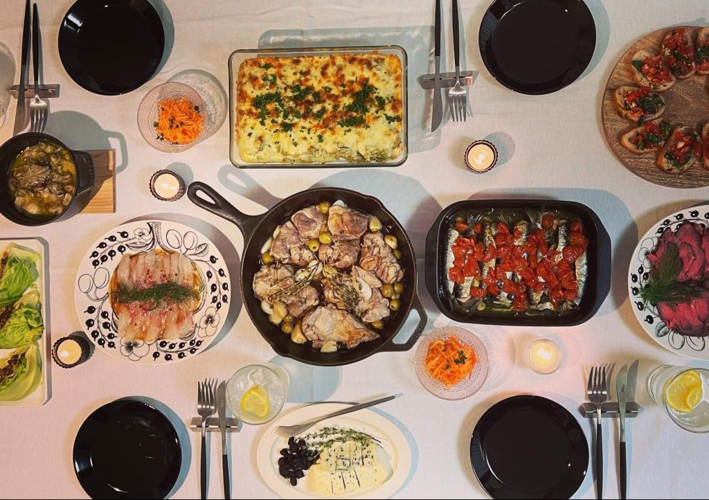 結婚1年記念日に手作り日本料理で祝う