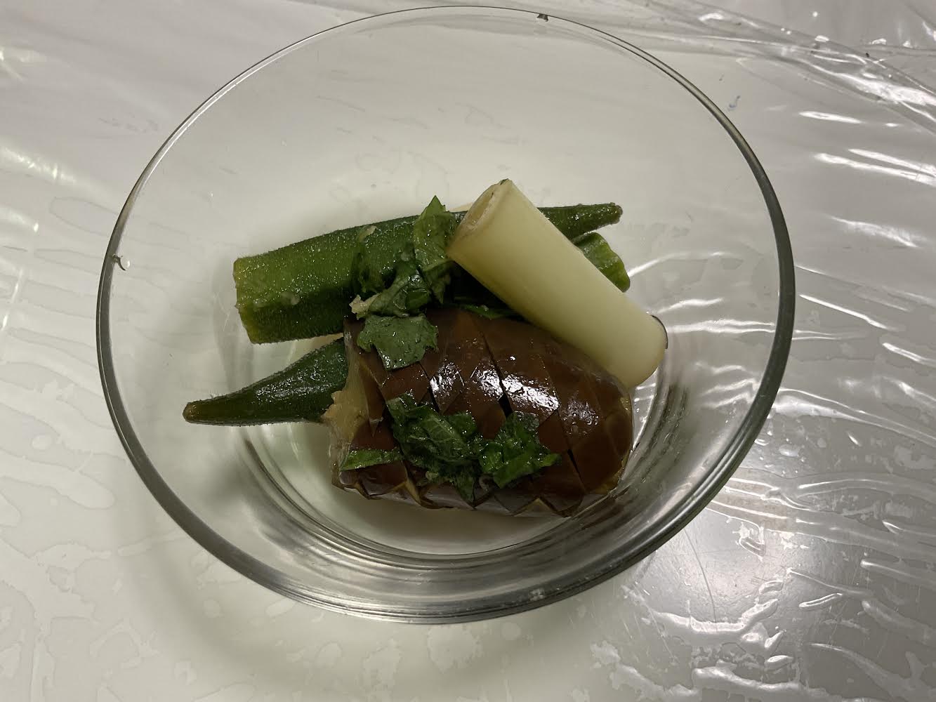 オクラとナスの焼き浸し – メールマガジン集 すっぽん鍋、スープなどすっぽん料理専門通販 創業大正9年料亭やまさ