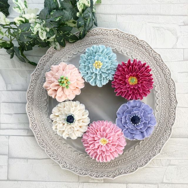 あんフラワークッキー15個入り 食べられるお花！あんこのお花！ 風呂敷ラッピング和菓子_