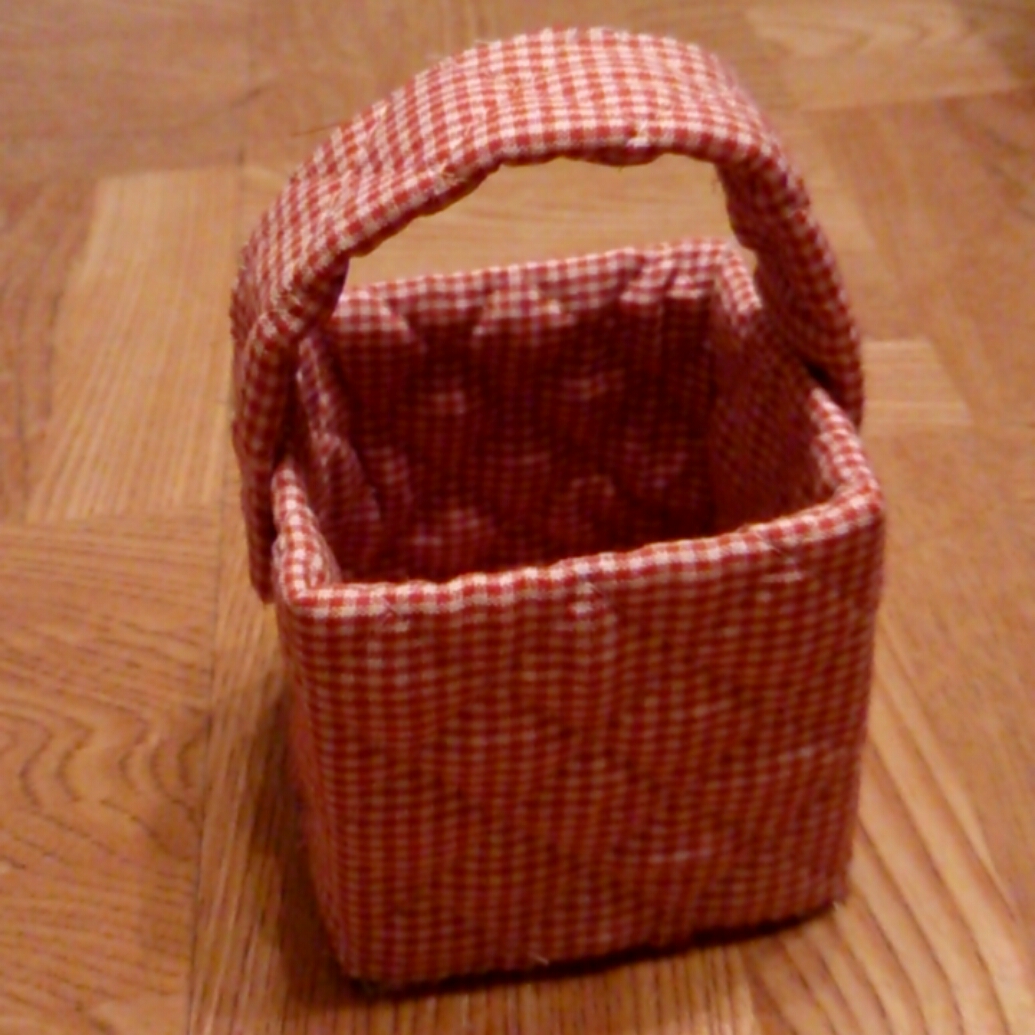 牛乳パックでエコクラフト風かご 作り方happy!clover*の手作り日記