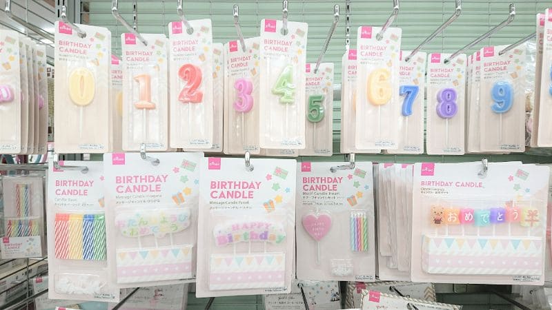 ダイソーのろうそく使いたい13選！「数字キャンドル」は推し活のお誕生日祝いに便利イチオシichioshi