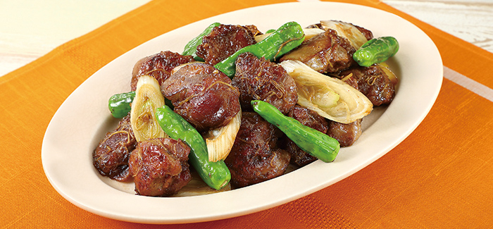 鶏もも肉と大根の甘辛炒め