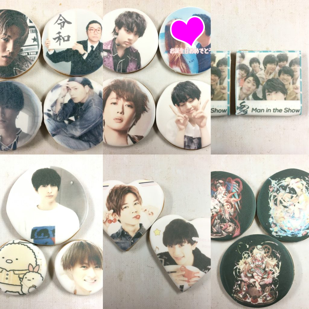 オリジナルクッキー缶と衣装イメージのアイシングクッキー お名前入り オーダーありがとうございました 品川区品川区民ニュース