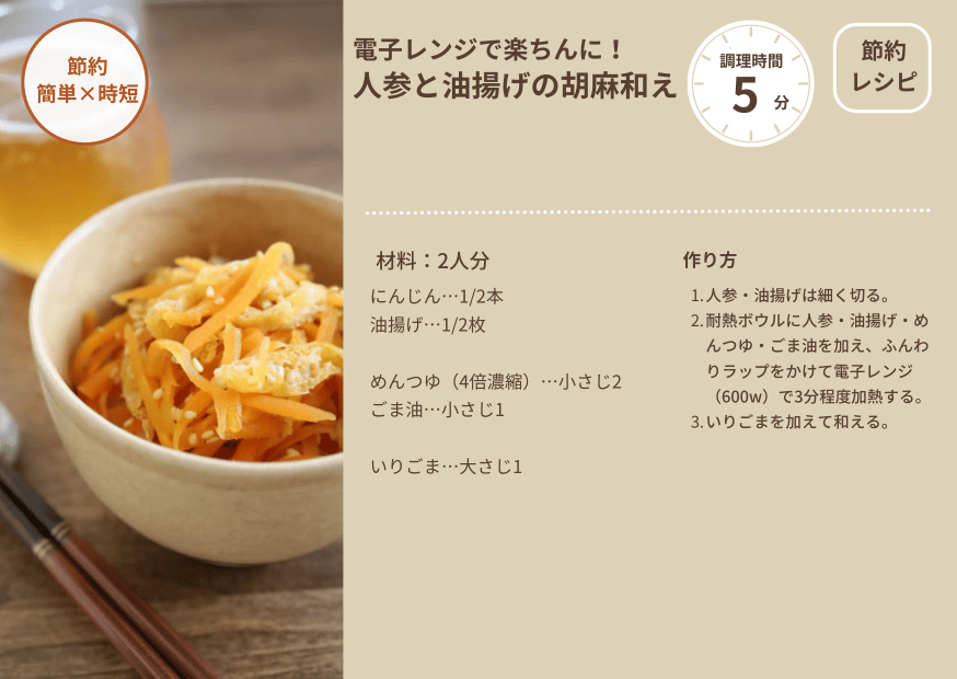 人参レンジで煮るだけ。お弁当にも☆ by けるぴクックパッド簡単おいしいみんなのレシピが392万品