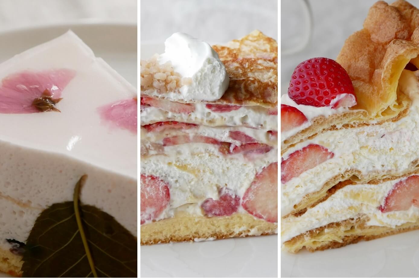 苺のミルクレープ♡