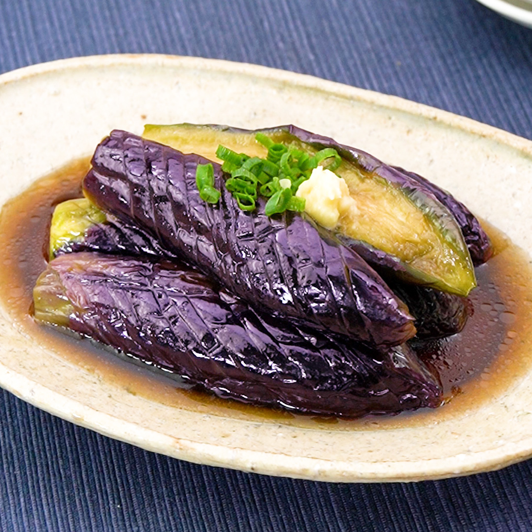 なすとツナのさっぱり和え