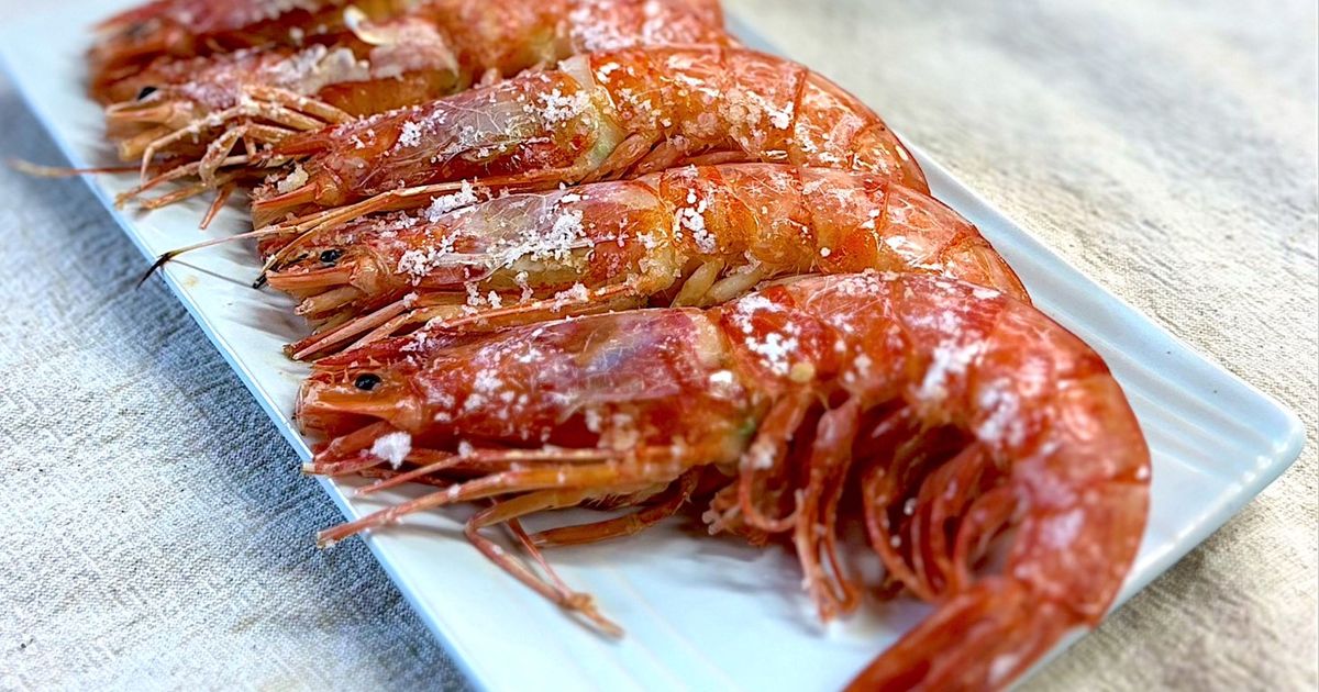 殻付きえびで作るエビチリ