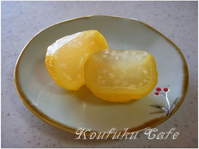 柚子砂糖漬けを活用した料理