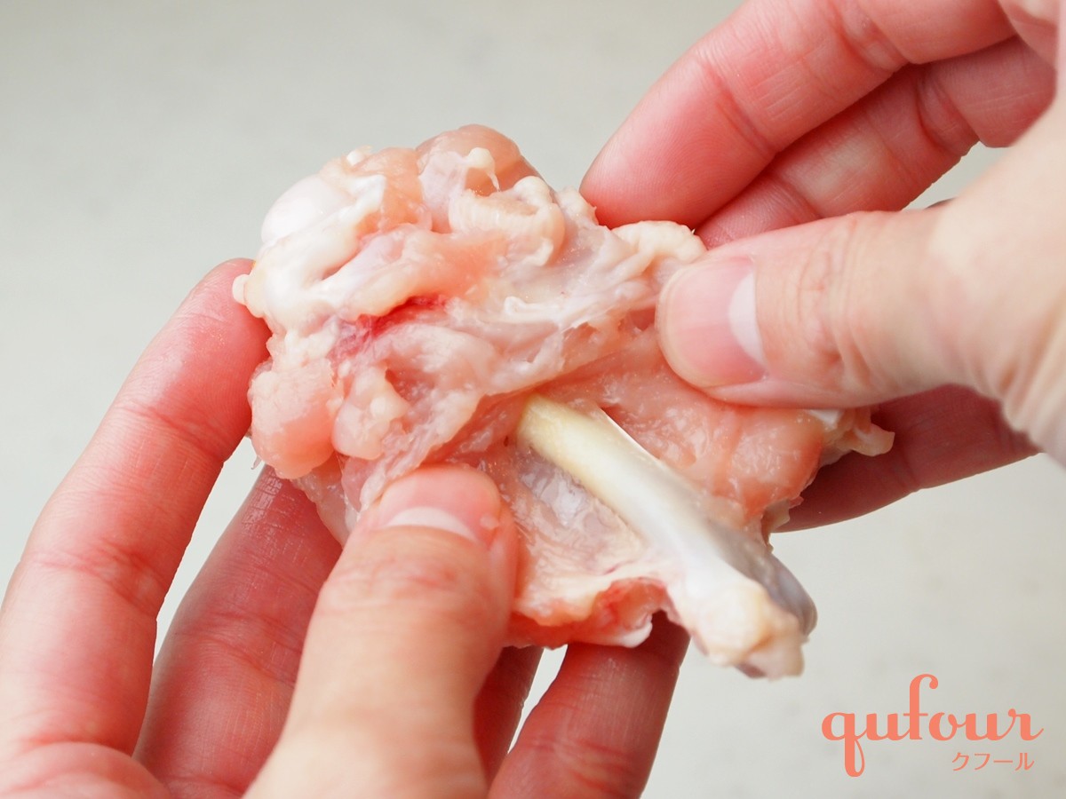 スタミナカレー味 オリーブオイルで揚げ焼きに