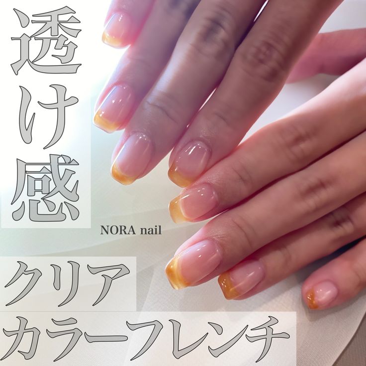 2025年秋トレンド クリア フレンチのネイルデザイン集人気順ホットペッパービューティ