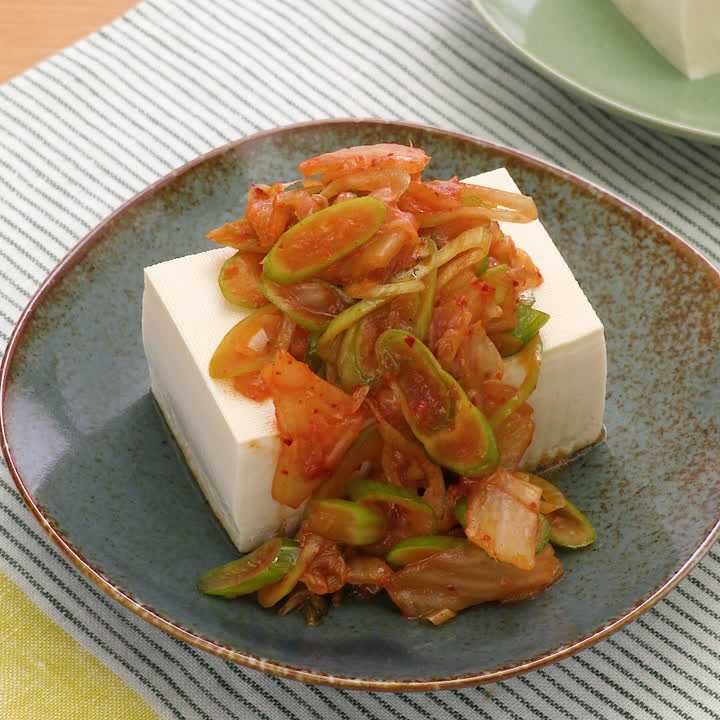 キムチ×冷奴」19選簡単おつまみにも！レシピサイトNadia