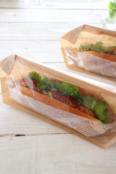 ホットドッグ 食べやすい お弁当 包み方TikTok