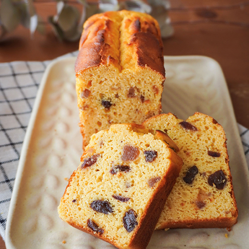 小麦粉不使用オートミールパウンドケーキ