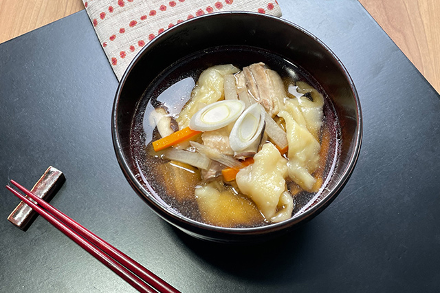 岩手県 ひらひら野菜のひっつみ鍋Panasonic CookingPanasonic