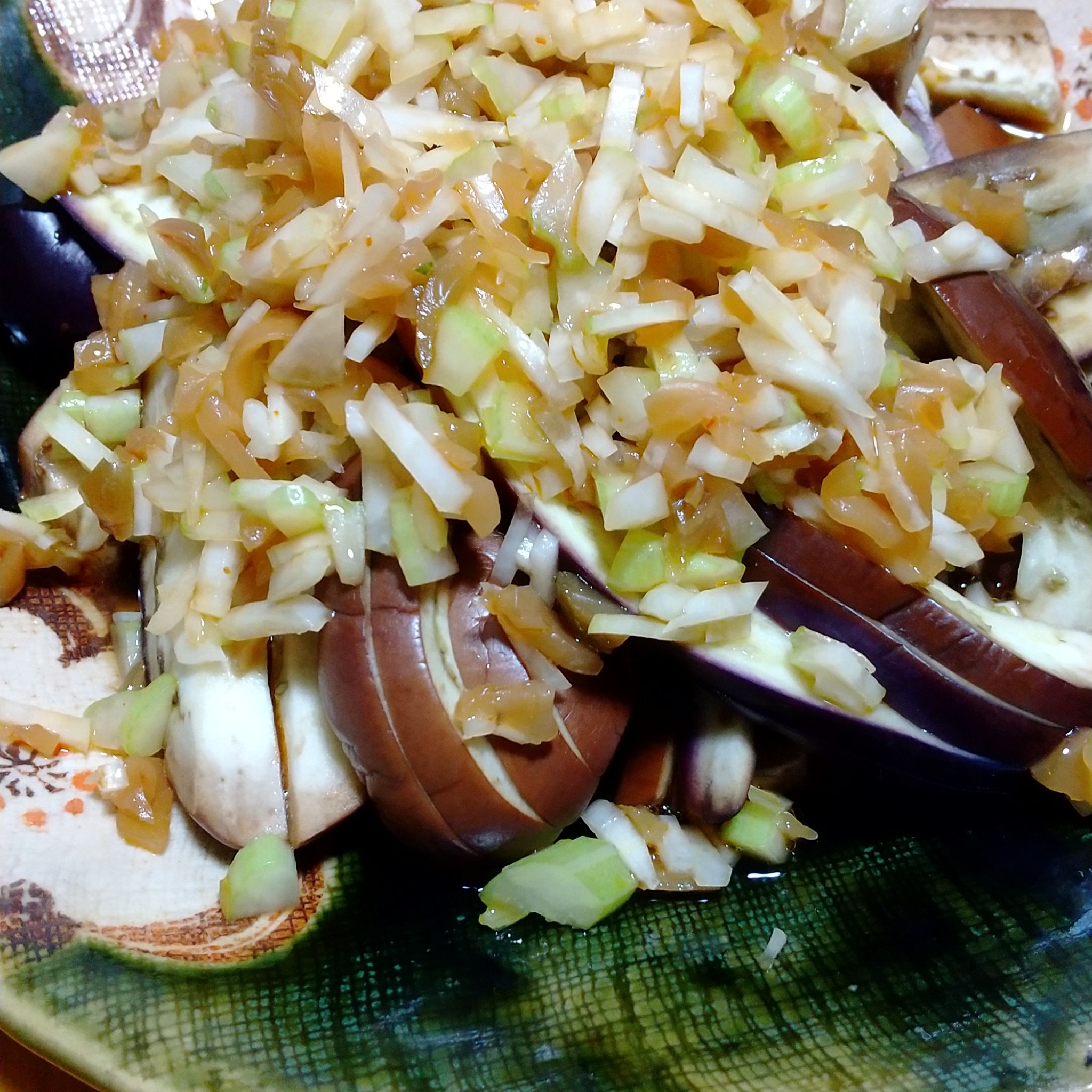 簡単おつまみ！ 小松菜のザーサイあえ