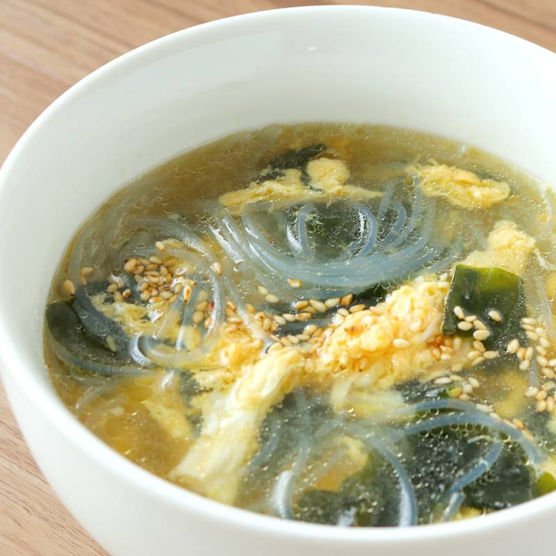 超簡単！和風たまごスープ