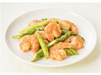 「きょうの料理」えびと小松菜のクリーム煮