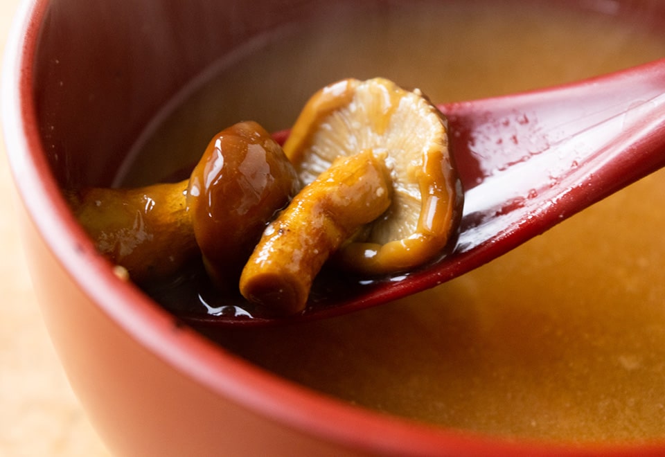 ナメコの味噌汁 離乳食 完了期