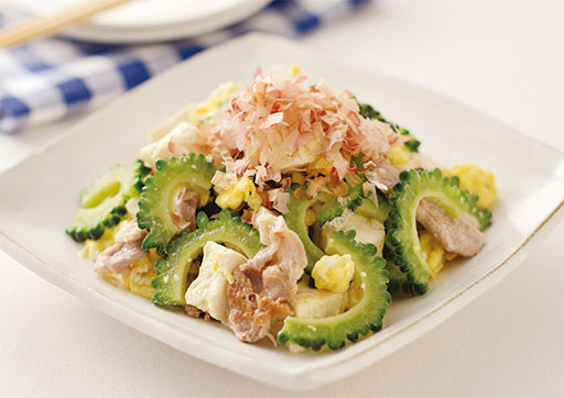 白だしで簡単おいしく！ゴーヤチャンプル＆沖縄ごはん食育のススメ～管理栄養士の料理で彩るおいしい毎日♪