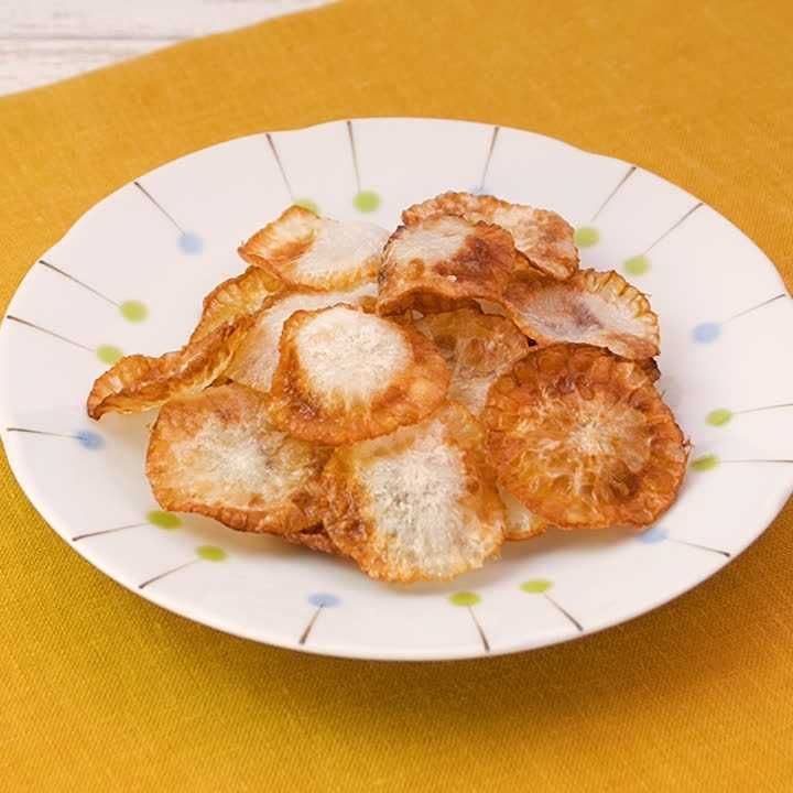 揚げないのにサクサク！フルーツと野菜チップス４種