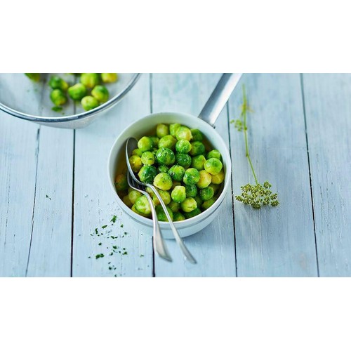 有機 オーガニック 冷凍 芽キャベツ ベルギー産 化学物質不使用1kg- ホライズンファームズ