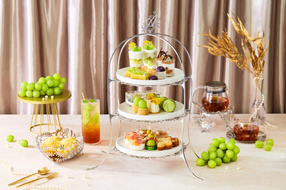 カフェ：シャインマスカットパフェのお知らせPincoPicon