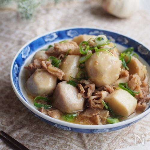 里芋・レンコン・インゲン・豚挽き肉の中華風煮物 レシピ・作り方 by アルプスの乙女 - 楽天レシピ