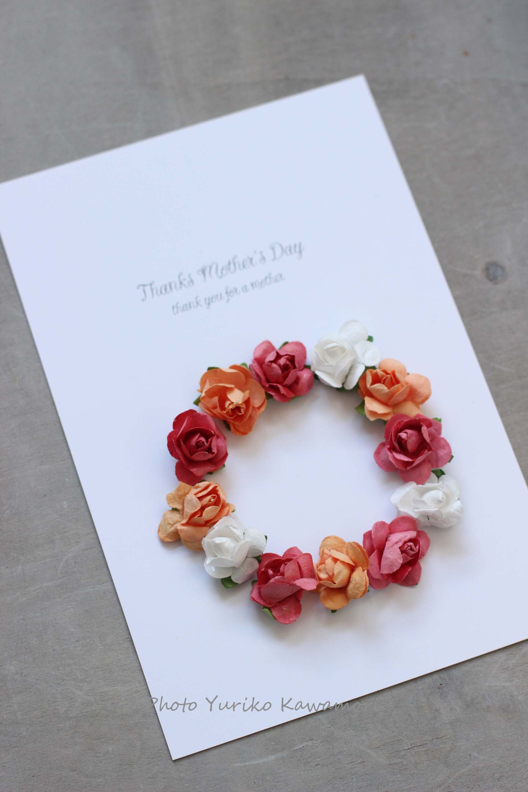 花束が飛び出すポップアップカードNo54の通販 by はっぴー's shopラクマ