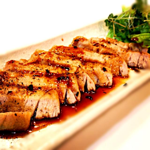 まぐろのステーキパリパリネギソースLet'sガス火クッキング 大阪ガスがお届けするレシピサイト