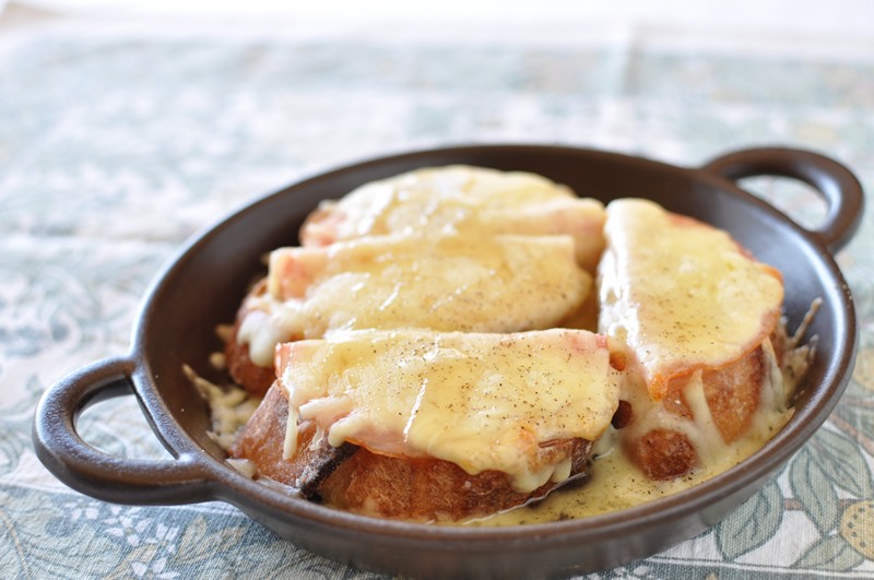 子供が喜ぶ2つの味バゲット♪朝ごはんプレート♡