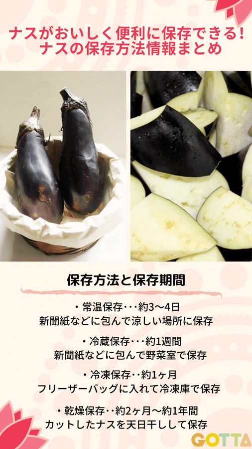 旬の夏野菜「ナス」おいしい＆“便利”な保存法 プロが解説