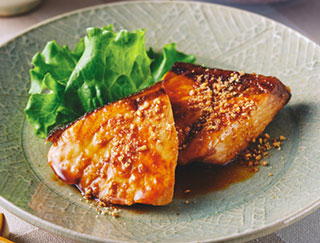 ハマチの照り焼き」の献立・レシピ - E・レシピ 2012.06.01公開の献立です