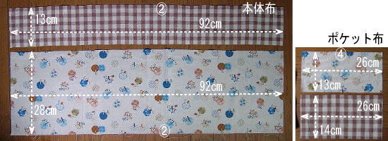 ハンドメイドレシピ④ お気に入りのファブリックでカフェエプロン作り♪ - cortina コルティーナキナリノモール