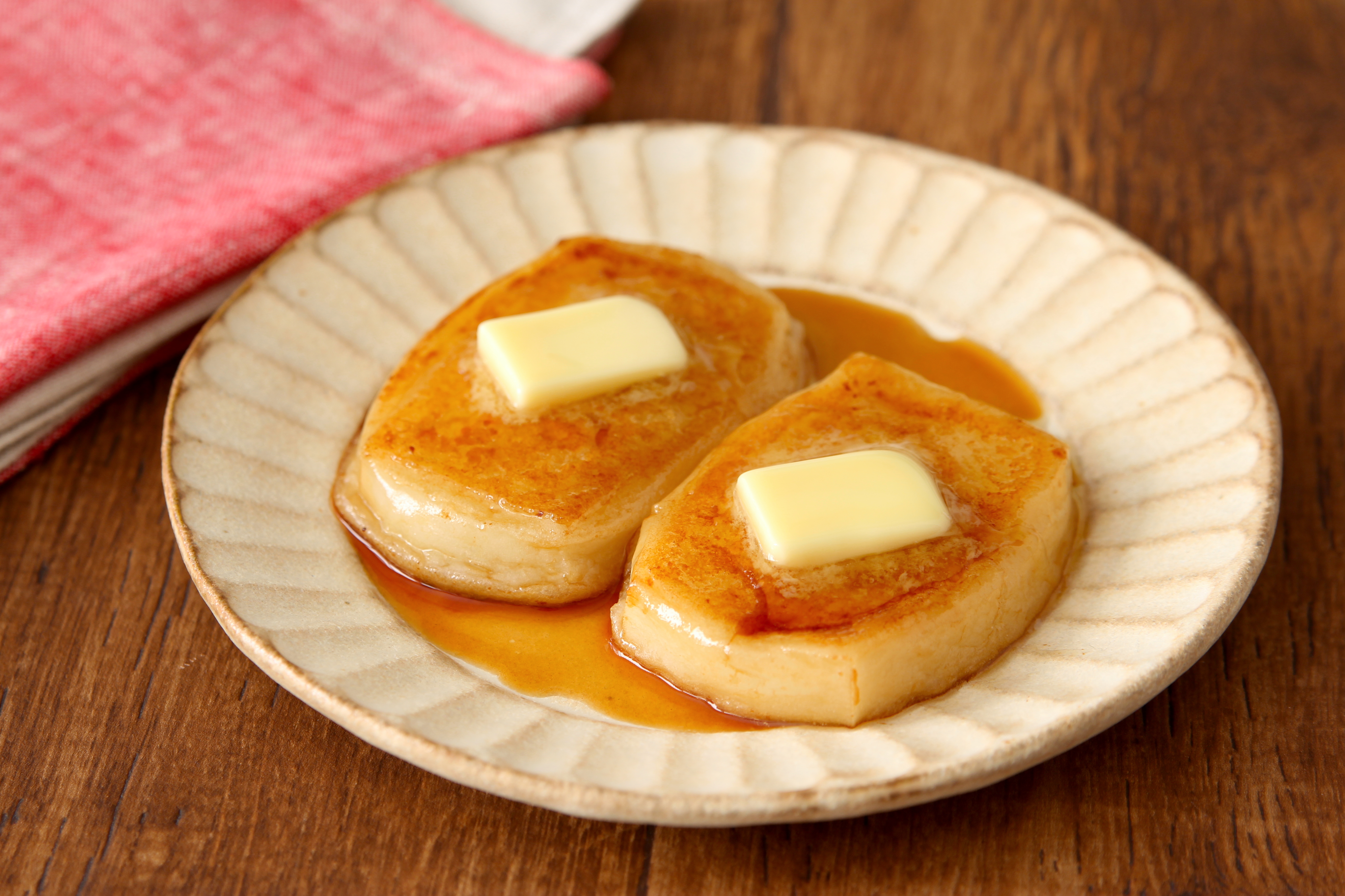 バター餅。 - 農家民宿 レーベン −高知県大豊町、梶ヶ森の宿−