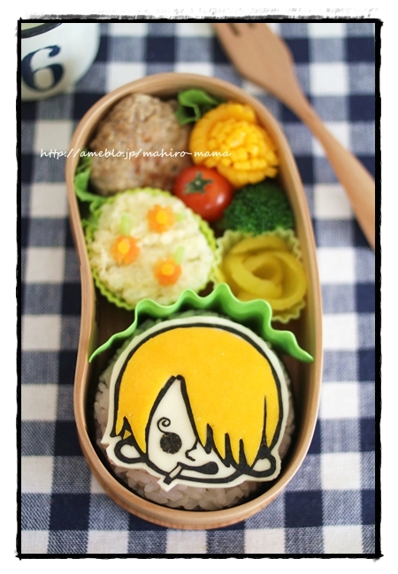 No.519 しらほし -ONE PIECE-キャラ弁キャラ弁当キャラ弁お兄ちゃんbentoしらほしonepieceワンピースアニワンポセイドン魚人島尾田栄一郎集英社mangaanime紀文