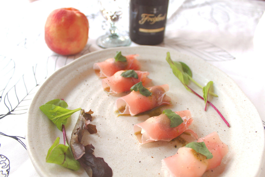 巻くだけ簡単生ハムとチーズのタパス