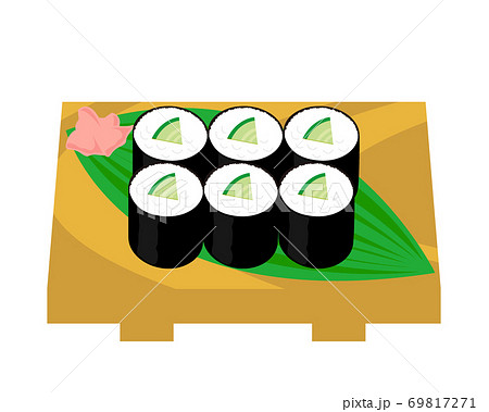 かっぱ巻」のイラスト素材・ベクター画像 - イメージマートimagemart