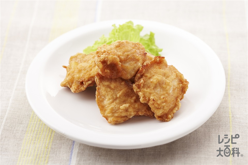 さっぱり食べられる！ 鶏むね肉と大葉の塩唐揚げ