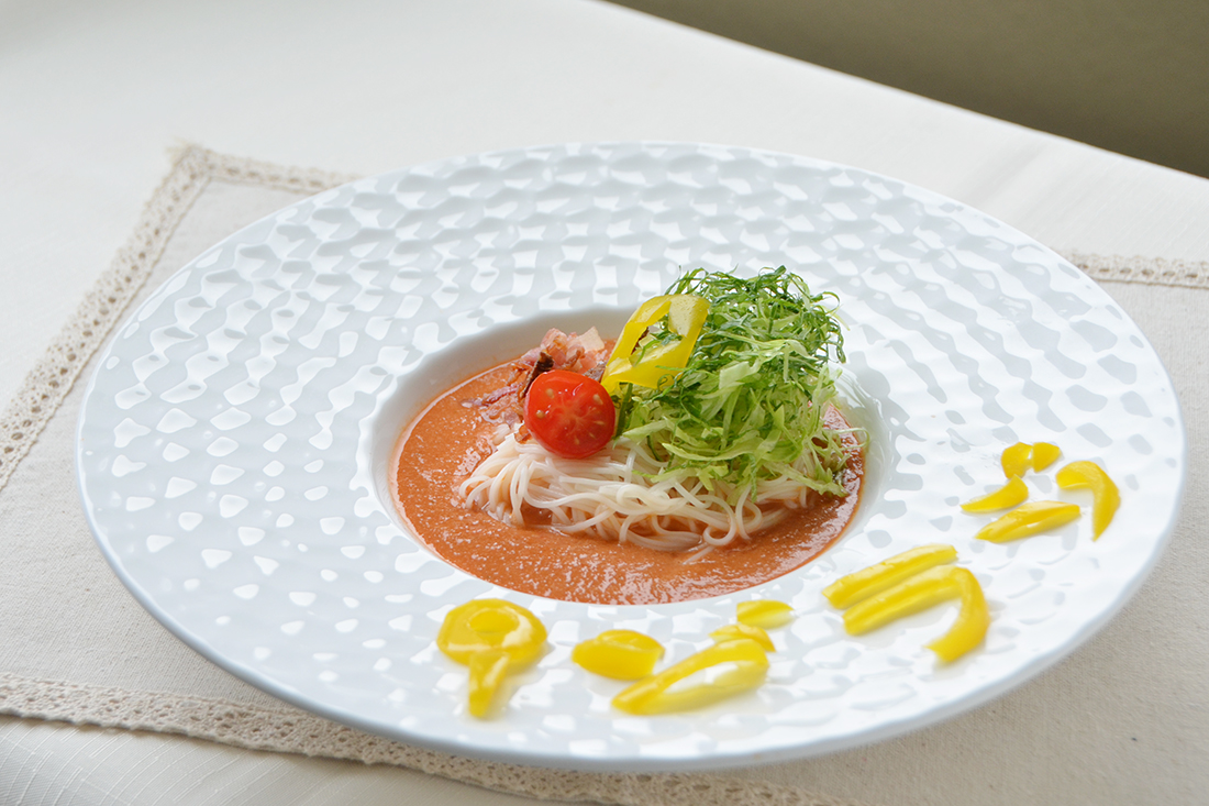 トマト缶とパン粉で！ 簡単ガスパチョのレシピセブンプレミアム公式