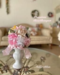 リボンフラワーBOX アートフラワー 造花 誕生日祝い出産祝い記念日-papirio - プレゼント＆ギフトのギフトモール