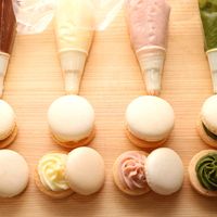 着色見本イメージ マカロン - 食品添加物、着色料・色素の研究開発と製造なら神戸化成株式会社