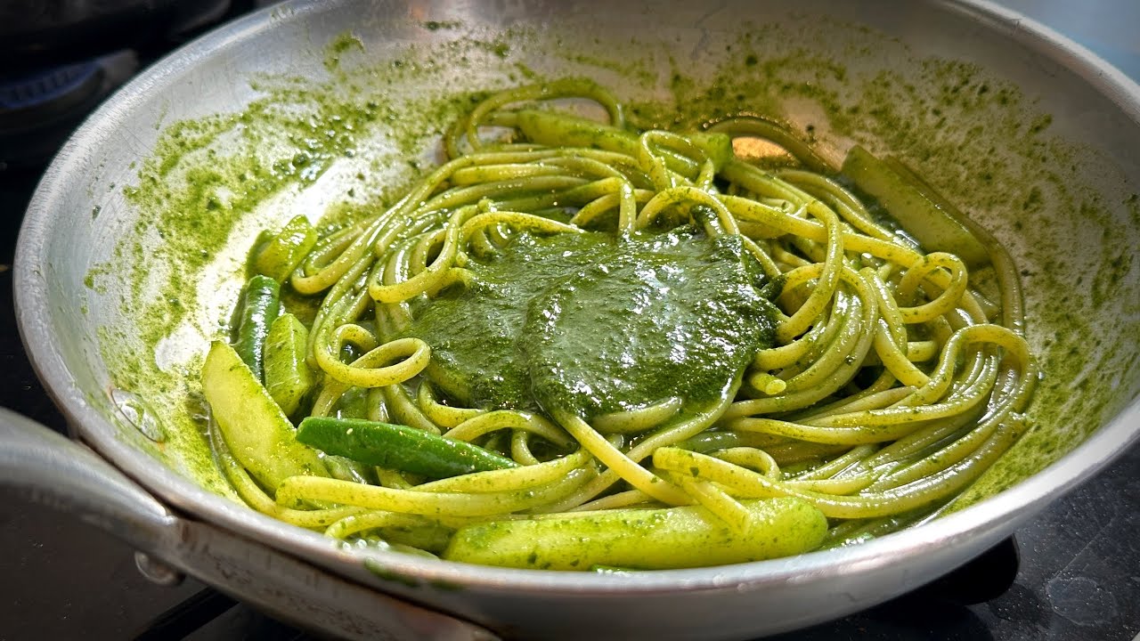 プロが教えるパスタレシピ 自家製バジルソースの冷製トマトスパゲッティオリーブノート公式 - カラダに美味しい、オイルのノート