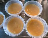 たまご不要！材料2つでできる「柿プリン」