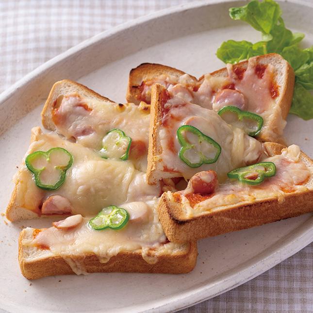 ピザトースト １食あたりの「いいこと酢ケチャップタイプ」摂取量約１０ｍｌ