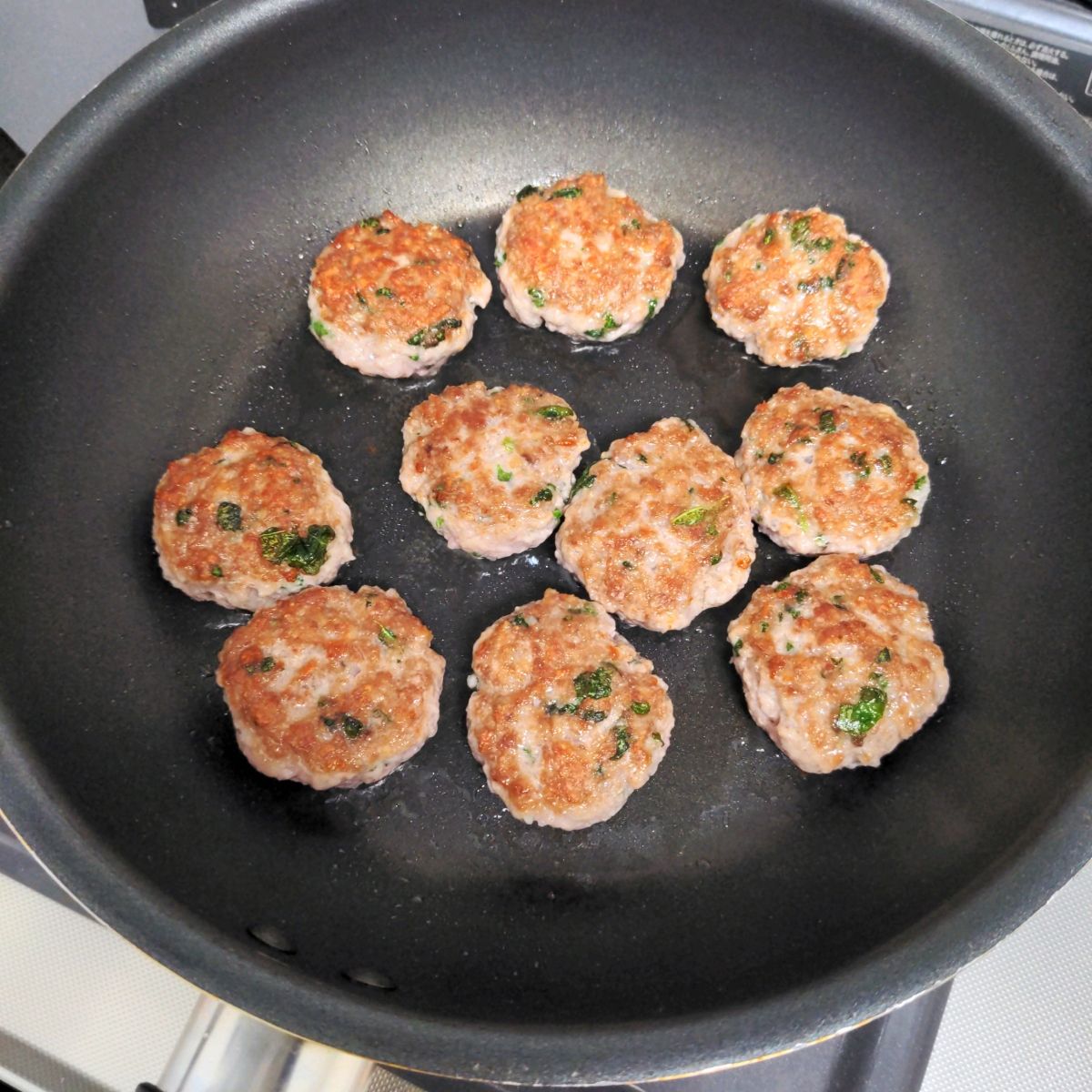 作り置き お弁当にコレ！てりやき 豚 つくねの しそ巻き のレシピ 作り方