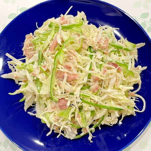 キャベツとツナのさっと炒め