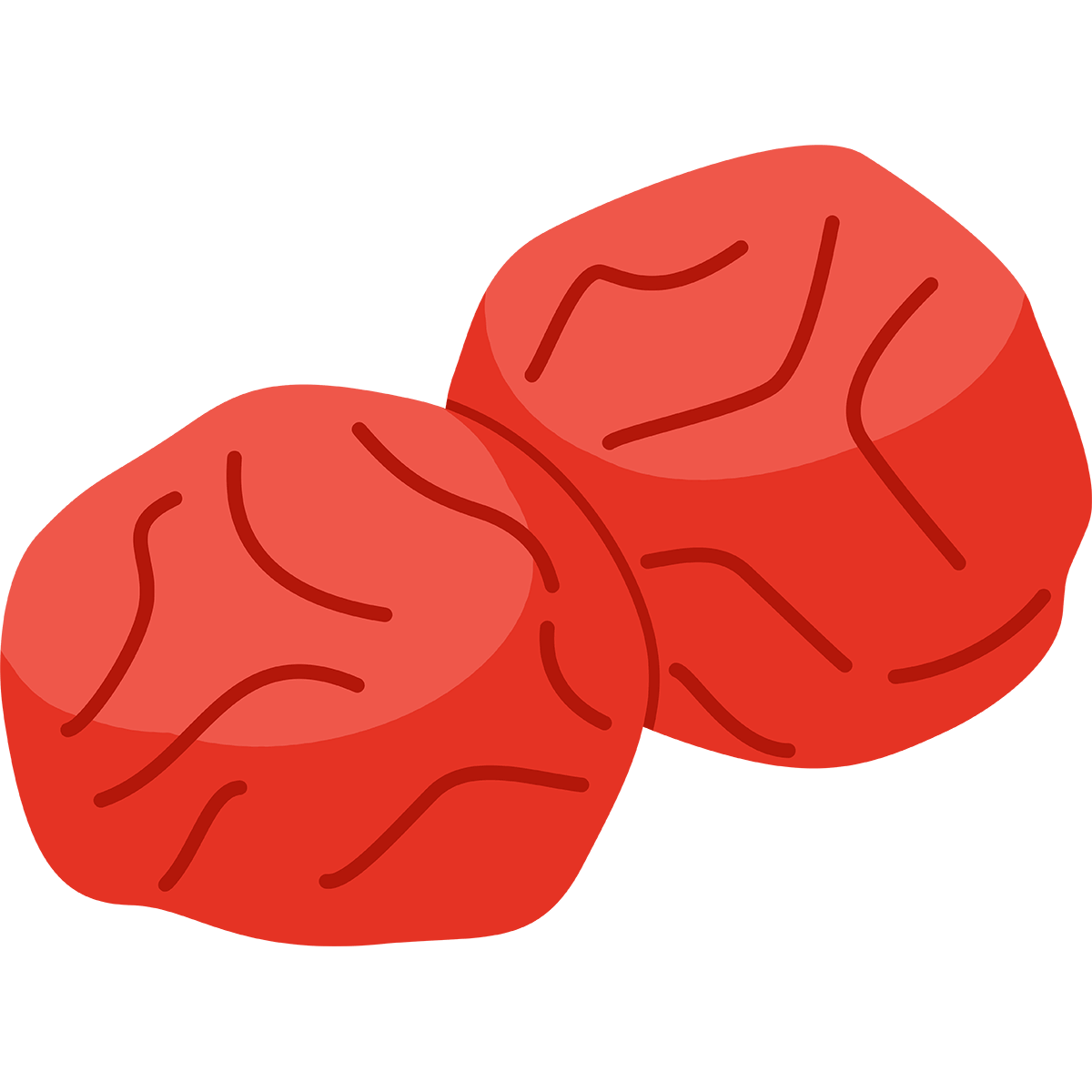 梅干の日 7月30日のイラストBIRDSTORY