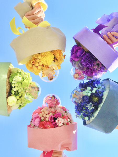 キャンディーブーケの作り方